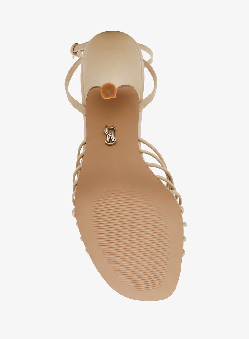 STEVE MADDEN Soft PU Metal Buckle Sandals - Image 5